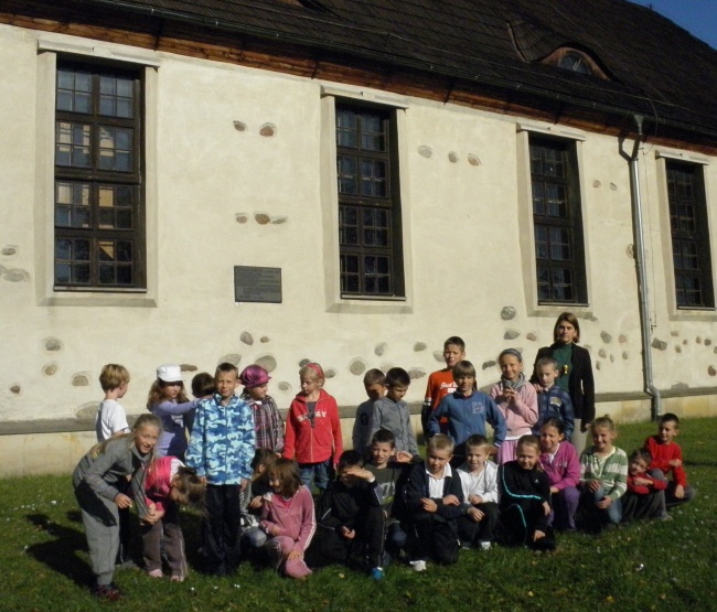 Spotkanie klas trzecich w cerkwi św. Jerzego