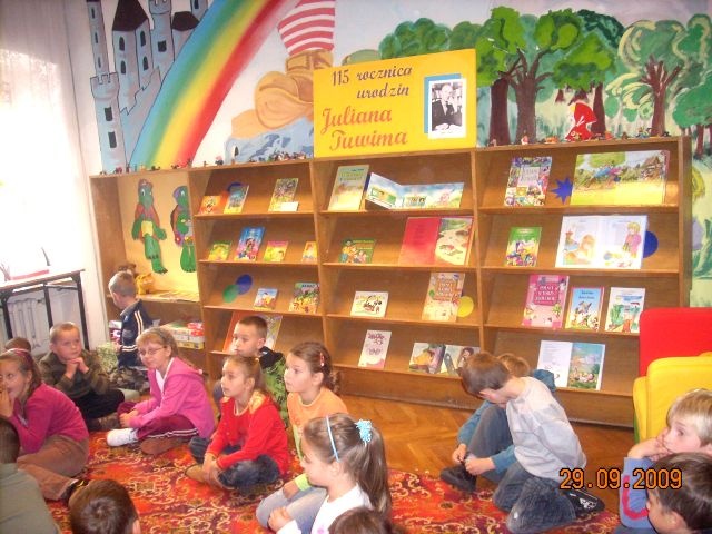 Lekcja w bibliotece