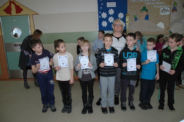 PODSUMOWANIE I SEMESTRU KLAS 1 - 3