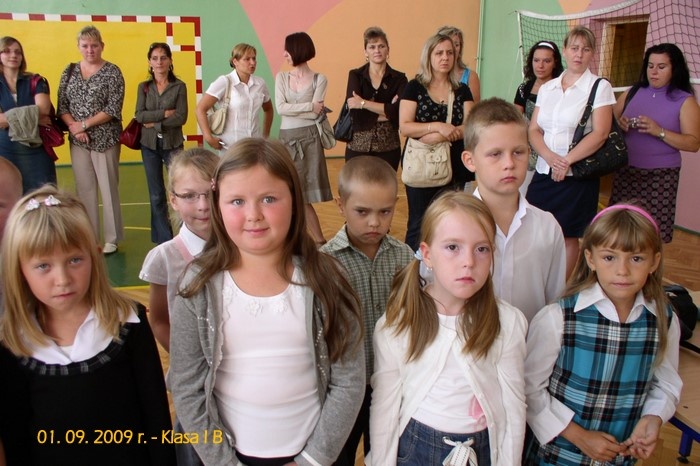 Ślubowanie klas pierwszych - I b 