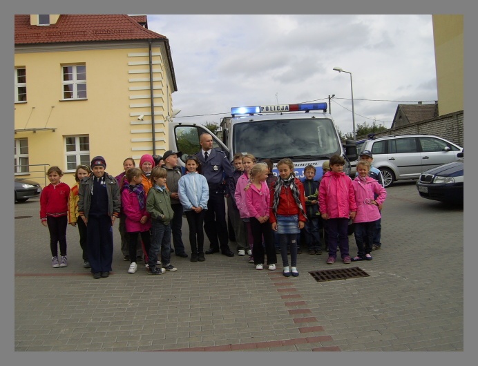 Wizyta II b na Policji